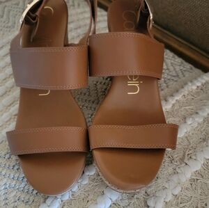 Calvin Klein Tan Sandals
